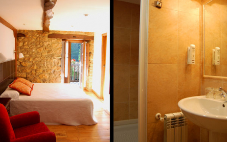 También hay calefacción central en los baños